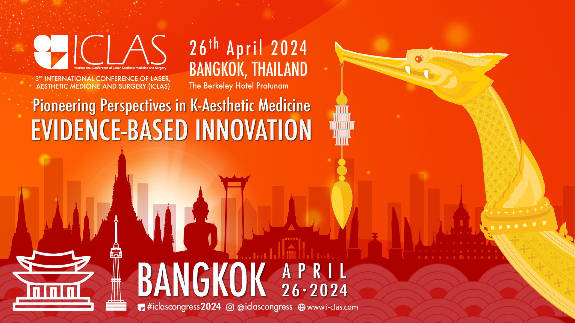 3rd International Conference of Laser, Aesthetic Medicine and Surgery(ICLAS)